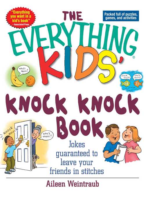 Title details for The Everything Kids' Knock Knock Book by Aileen Weintraub - Wait list